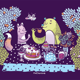 Летнее чаепитие