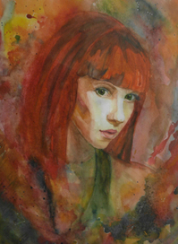 Портрет "Рыжей"