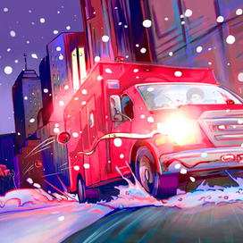 иллюстрация к басне Крылова " Квартет" 