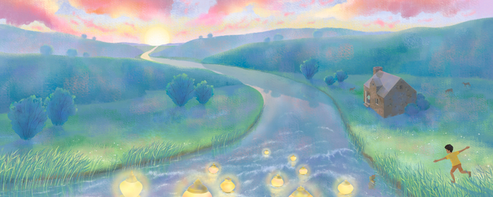 Иллюстрация для книги "Река"