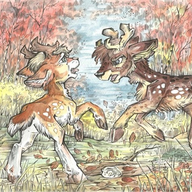 Задиристый Оленёнок