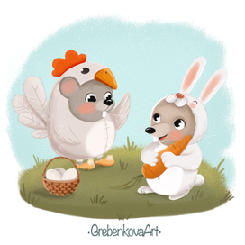 Милые персонажи