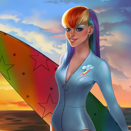 Радуга Дэш (хуманизация)