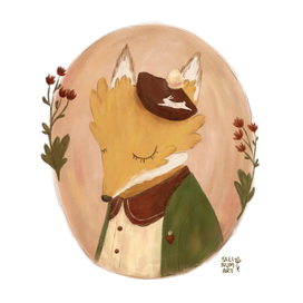 Портрет лисы