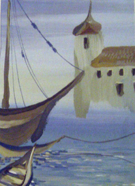 Эскиз к сказкам Андерсена