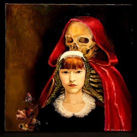 "Одна" из триптиха "Ничего не вижу,ничего не слышу,ничего не скажу"