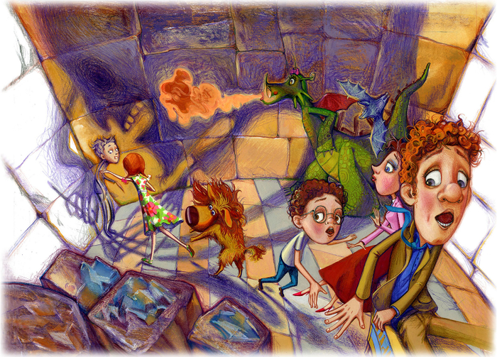 "Ларискины. Тайна перевернутой пирамиды"