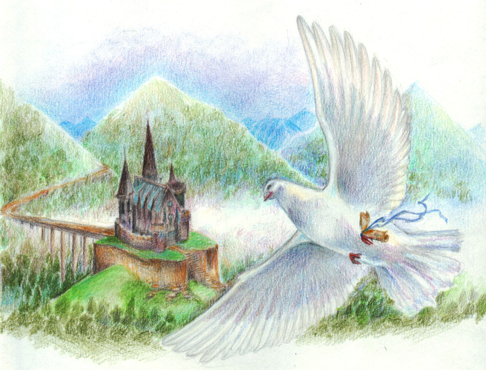 Иллюстрация к сказке Е.Болдиновой