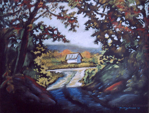 Домик на опушке леса