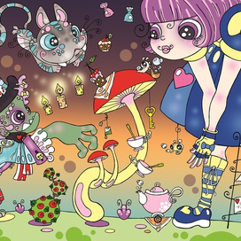 "Мили Ванили и чудище лесное" (silent book)