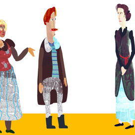 Аксинья говорила, нужно вам двери покрасить..