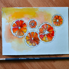 сочный апельсин