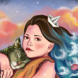 Фэнтези портрет 