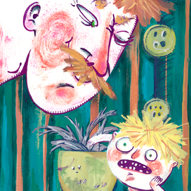 Иллюстрации к сборнику рассказов "Жил-был ежик"