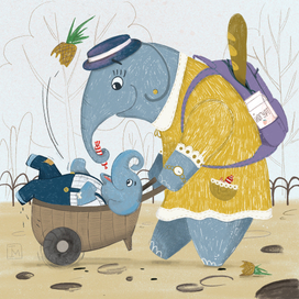 Иллюстрации к детским стихам