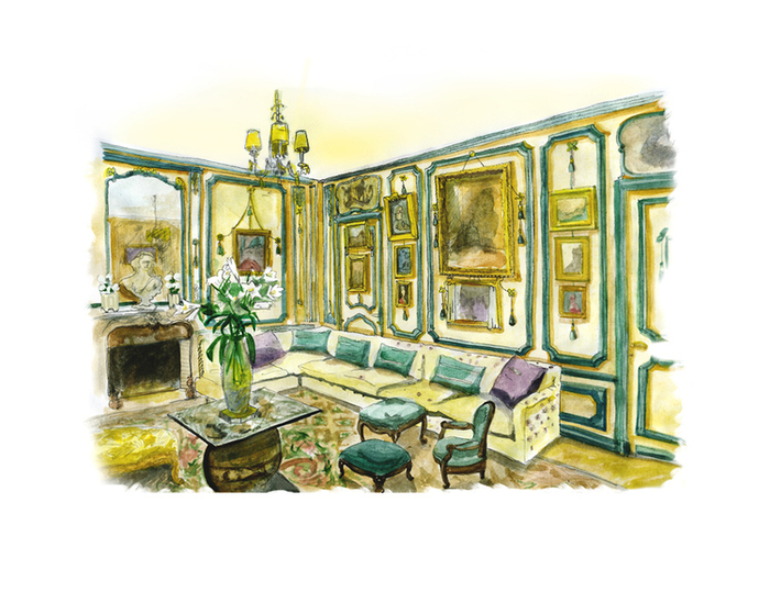 интерьер Элси де Вульф