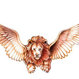 Крылатый лев