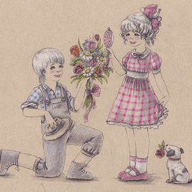 A bouquet for a lovely (букет для милой)