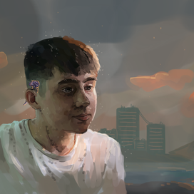 Василёк за ухом