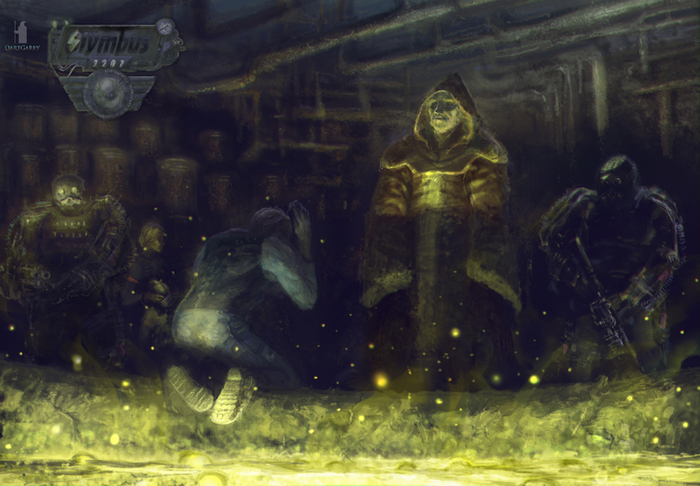 сцена казни в "жерле Аида"