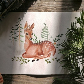 Сказочный олень 