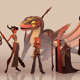 Challenge CONCEPT ARTIST RPG IX