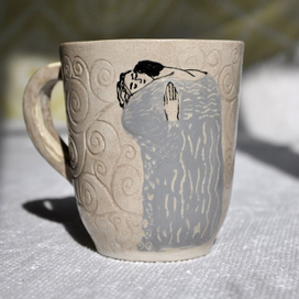 чашка "аля-Климт"