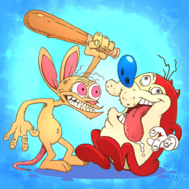 Ren and Stimpy