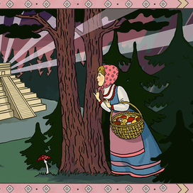 Машенька в лесу