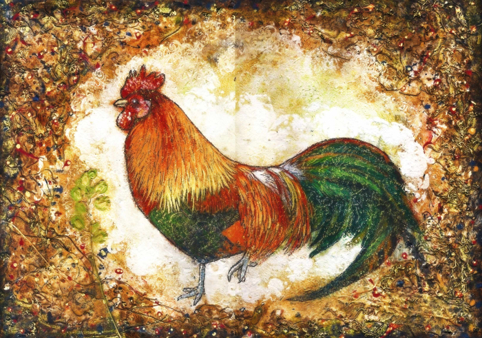 Петушок. Разворот