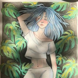 Акварельная иллюстрация 