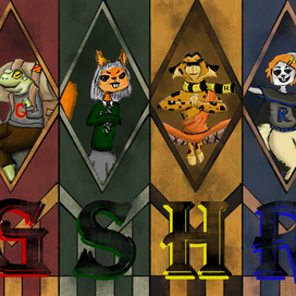 Герба факультетов. Финал. Артмарафон: "Анимаги в Хогвартсе"