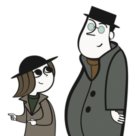 Папа и дочка