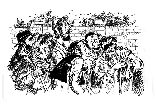 И. Бабель, "Конец богодельни".