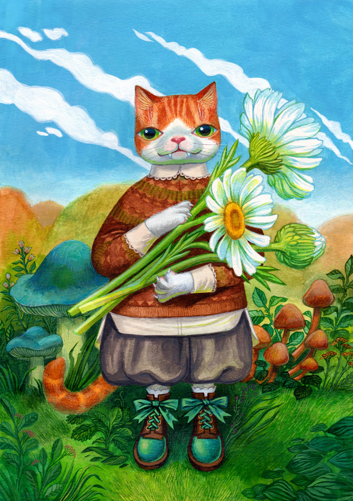 Chamomile Cat