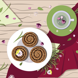 Векторный натюрморт