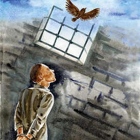 иллюстрация к стихам М.Джалиля