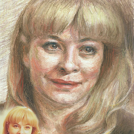 Портрет блондинки по фото 