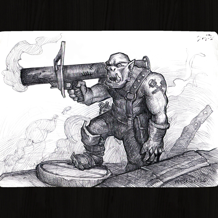 Orcs Tankbustas. 1/3