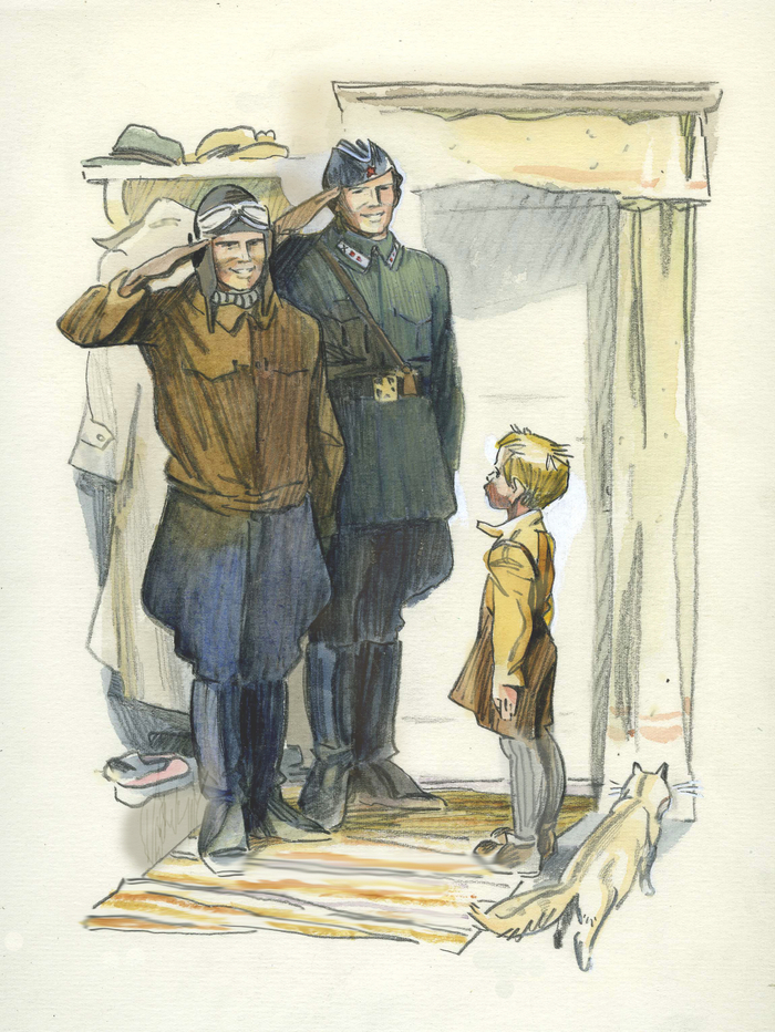 Иллю. из "Летная семья"