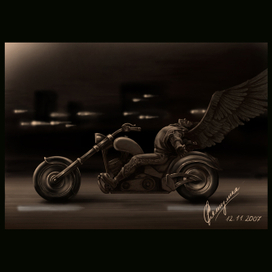 Беспечный Анел. Давняя работа для себя.