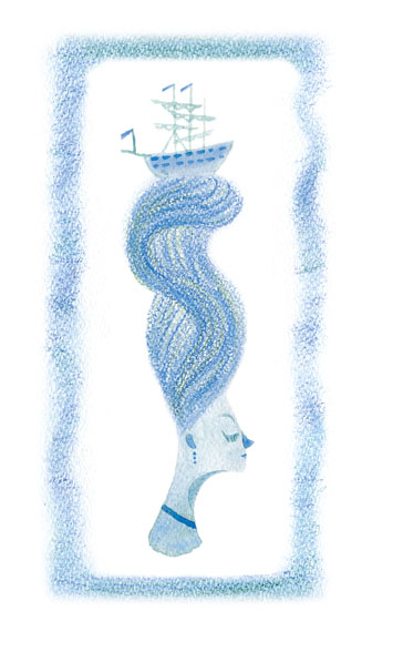 Иллюстрация к сказке Андрея Семина "Нежна Княжна"