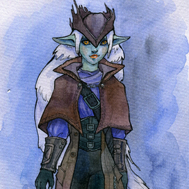 Игровой персонаж покраска