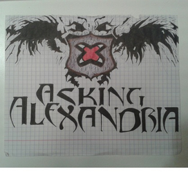 Логотип металл группы Asking Alexandria