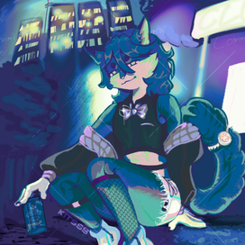 Арт персонажа для частного заказчика