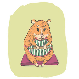 хомячок поварёнок