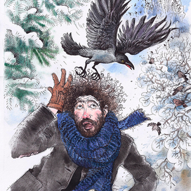 Летучий  злодей.