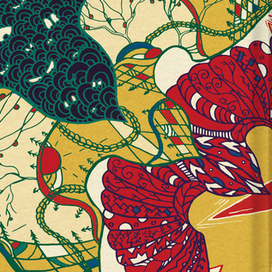 Разворот магнитной книги "Тараканище"