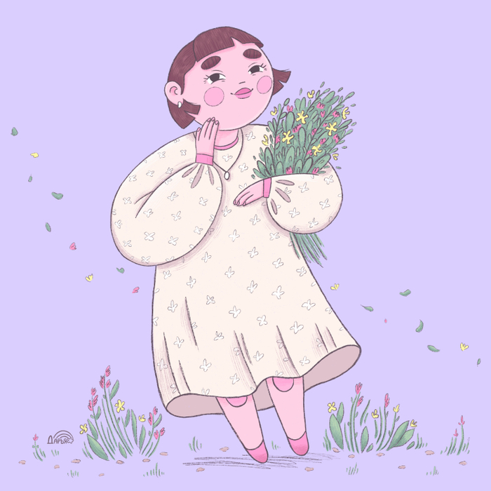 Весенний портрет