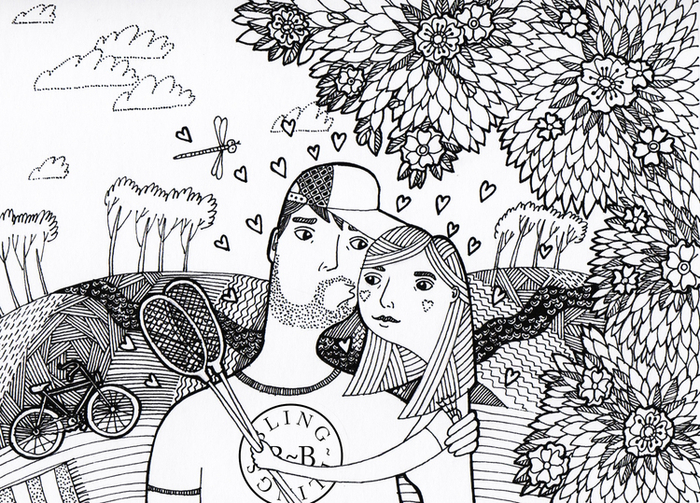 Про любовь_открытка для Bling blings